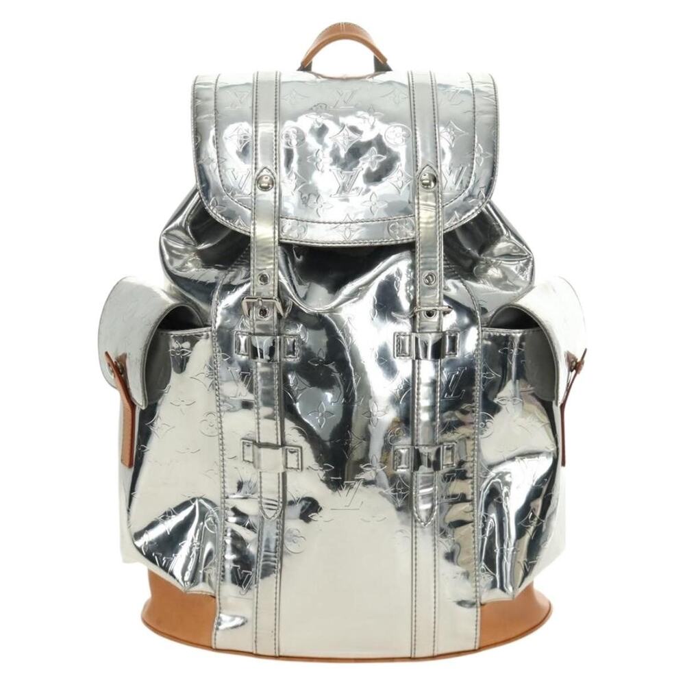 Louis Vuitton Miroir Christopherpm Backpack BS35728SAV Silver